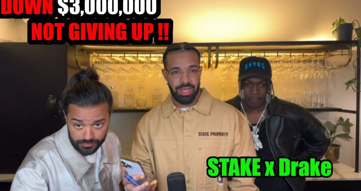 Down ,000,000 Drake TRIES Again !!