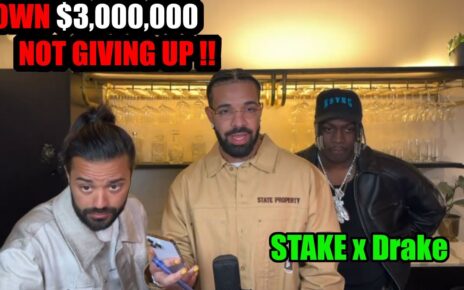 Down ,000,000 Drake TRIES Again !!