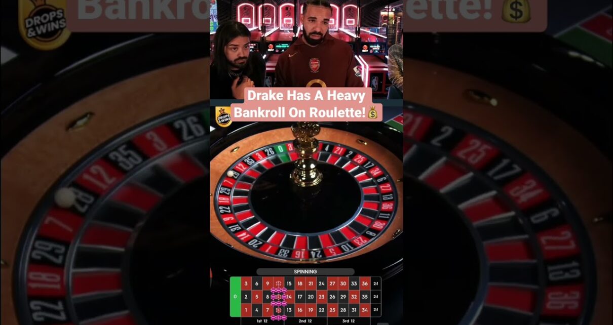 Drake Has A Heavy Bankroll On Roulette!?