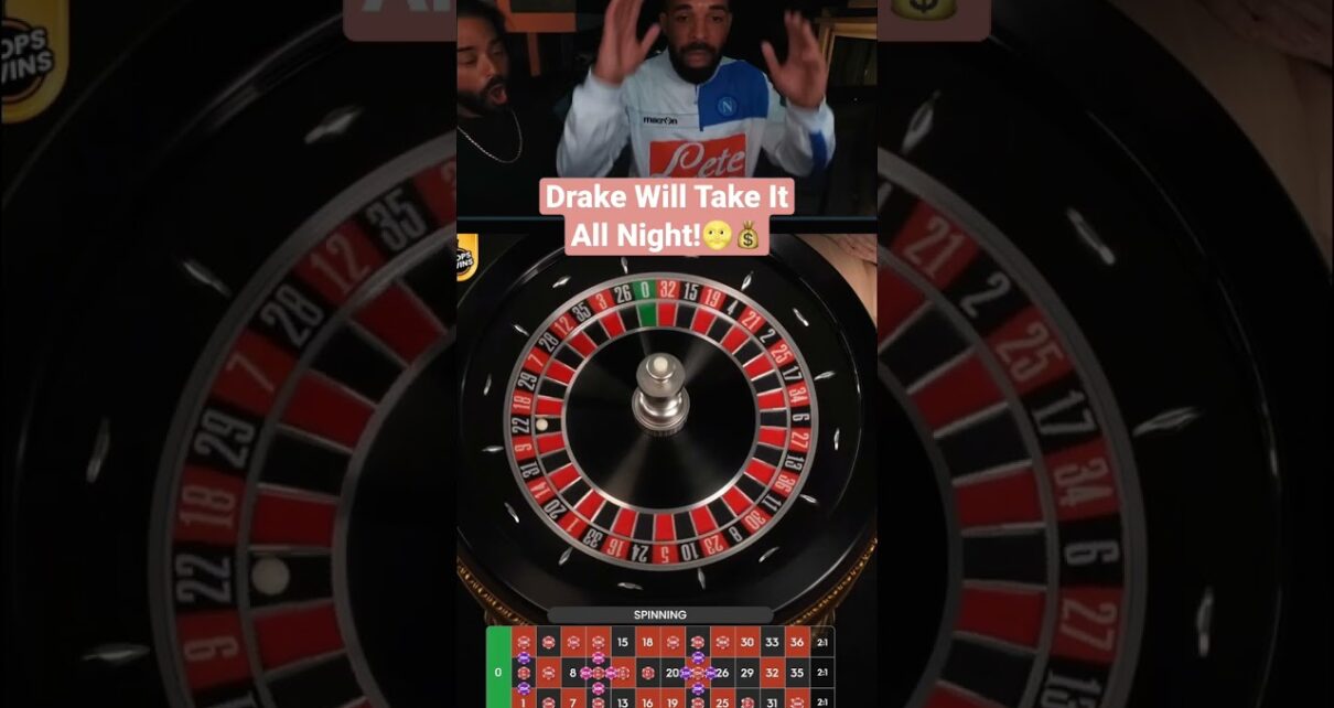 Drake Will Take It All dark On Roulette!