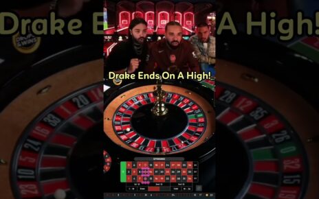 Drake Wins MILLIONS Playing Roulette! #drake #roulette #gambling #casino #bigwin #maxwin