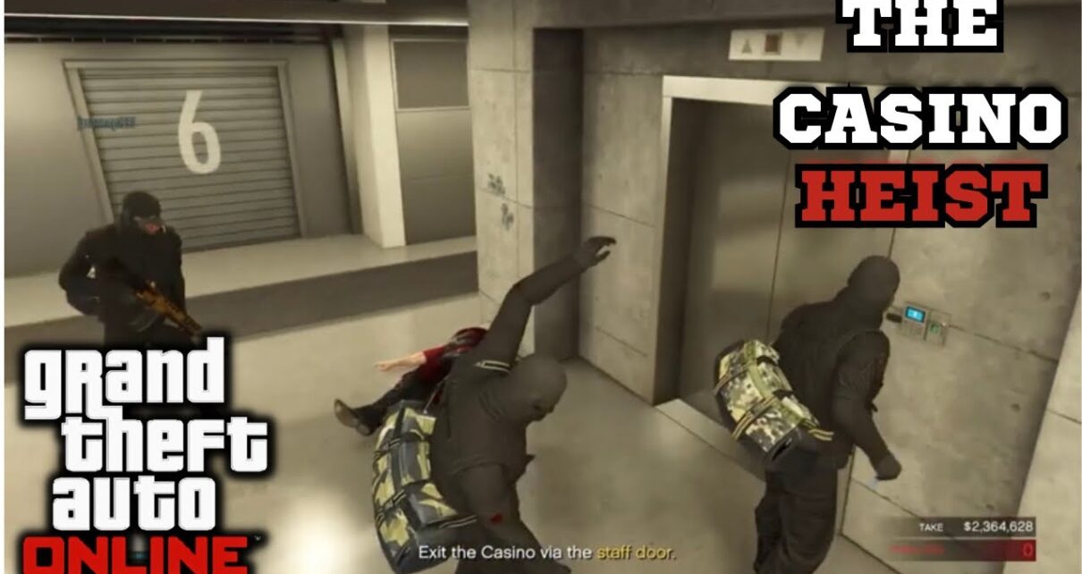 Epic GTA Online Casino Heist: THRILLING Shootouts & INSANE law Chases!