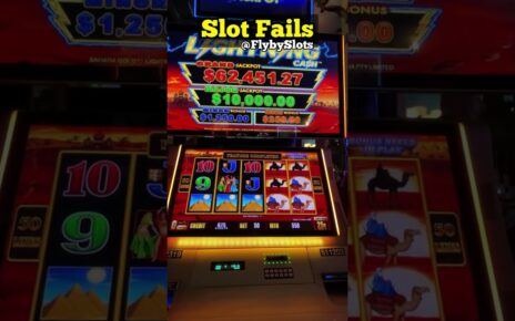 Epic Slot Machine Fails: When Luck Runs Out #slots #casino #shorts #epicfail #lasvegas