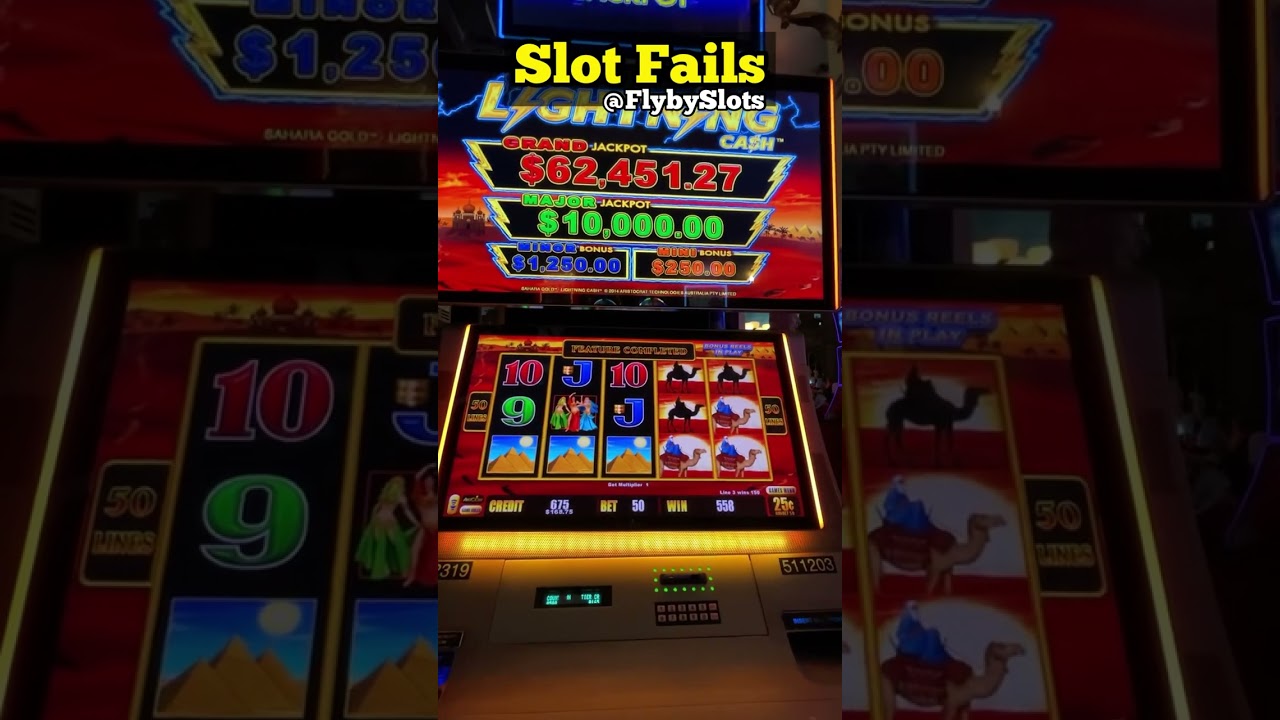 Epic Slot Machine Fails: When Luck Runs Out #slots #casino #shorts #epicfail #lasvegas