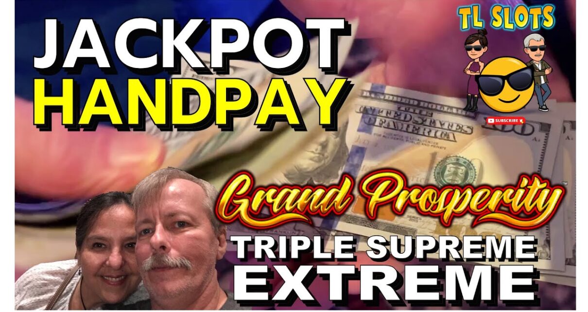 FOUR WINDS CASINO* Triple Supreme Extreme Slot Machine* Jackpot HandPay*