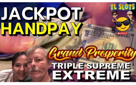 FOUR WINDS CASINO* Triple Supreme Extreme Slot Machine* Jackpot HandPay* #fourwindscasinos #jackpot