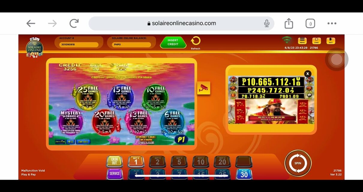 Fa Fa Fa Slot Win sa Solaire Online Casino