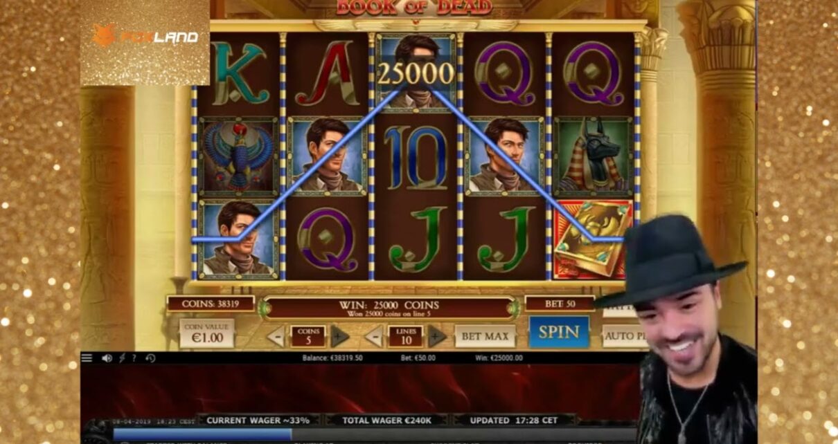 ?Foxland Online Casino? BOOK OF DEAD REACTION