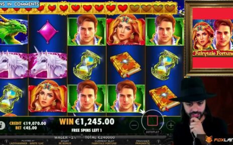 ?Foxland Online Casino? FAIRYTALE FORTUNE REACTION