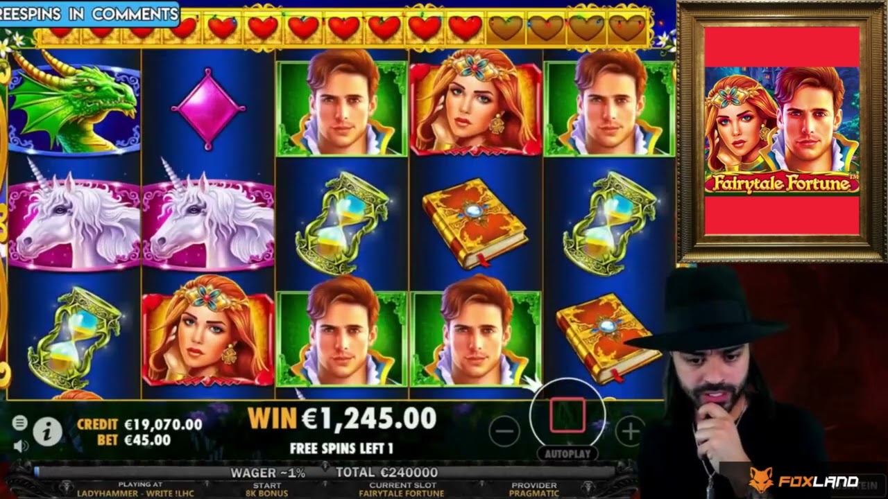 ?Foxland Online Casino? FAIRYTALE FORTUNE REACTION