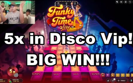 Funky Time – 5x VIP Disco! #funkytime  #onlinecasino #gcash #giveaway #evolution #bigwin