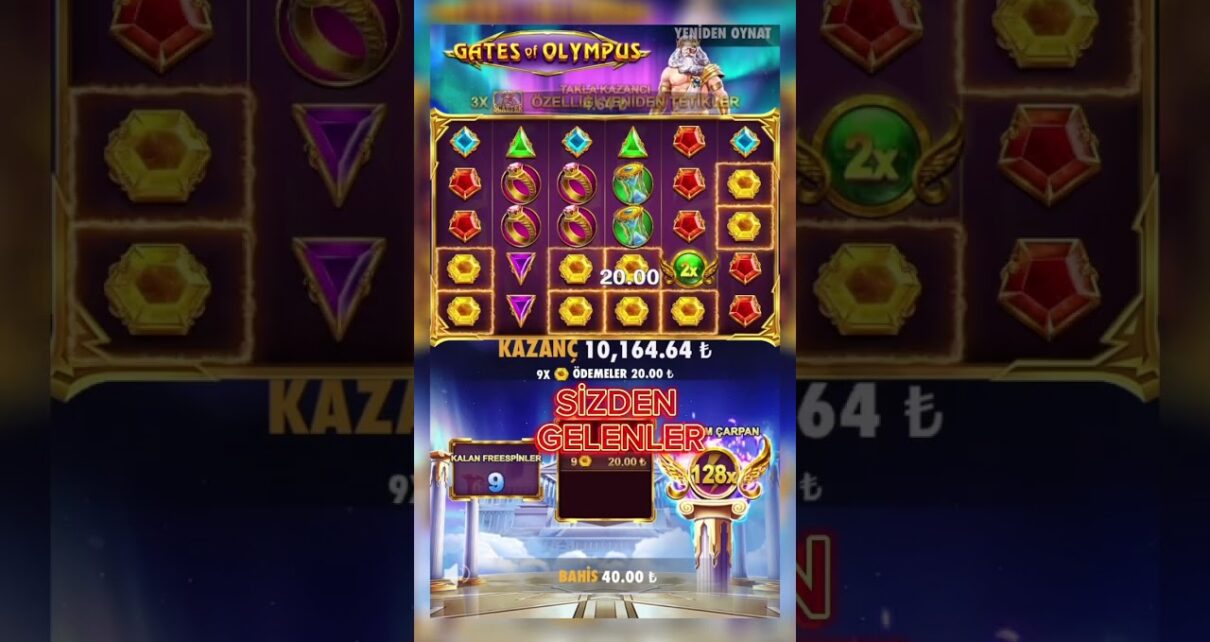 ഗേറ്റ്സ് ഓഫ് OLMYPUS (DEDE) muhteşem kazanç sizden gelenler #casino #game #gameplay #slot #gaming