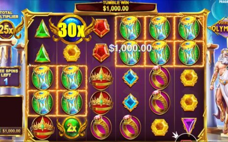 GATES OF OLYMPUS 30X MULTIPLIER HIT 10 HOURGLASSES – BONUS BUY ONLINE CASINO