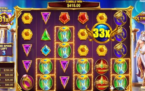 GATES OF OLYMPUS 33X MULTIPLIER BIG WIN – BONUS BUY ONLINE CASINO ONLINE SLOT