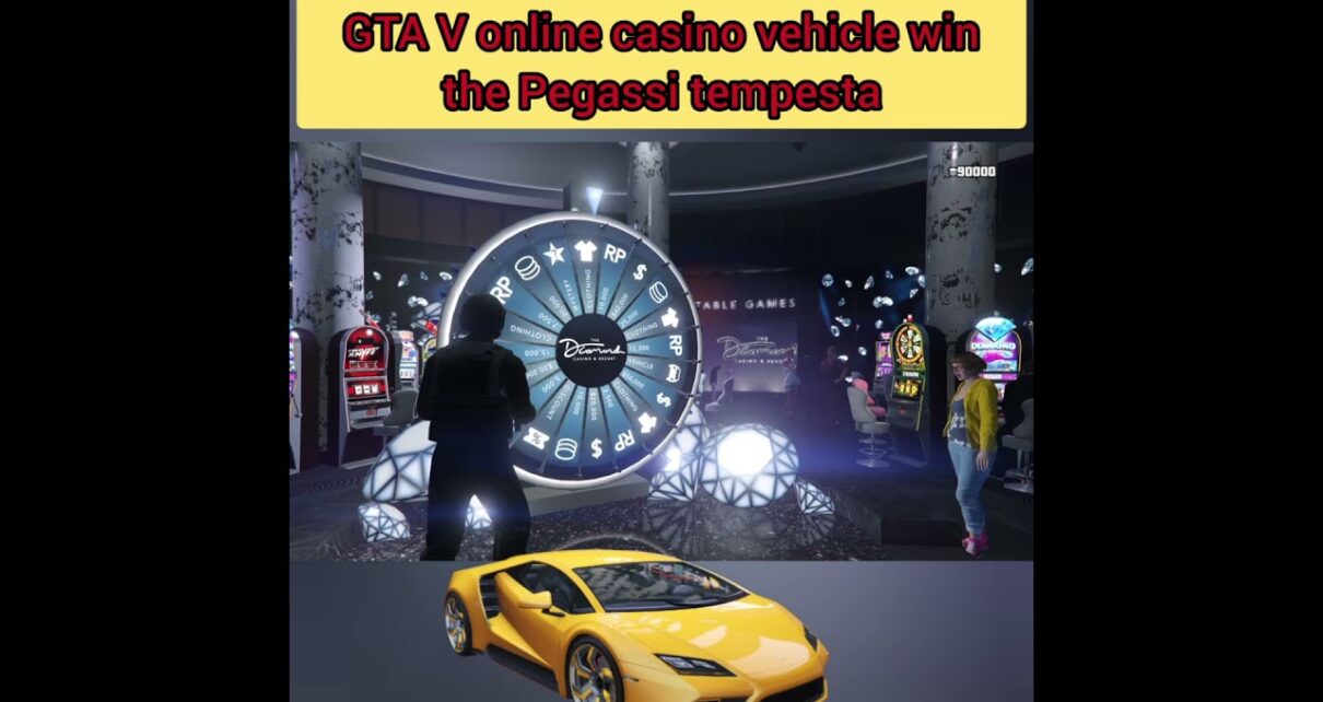 GTA 5 online casino vehicle win  the Pegassi tempesta