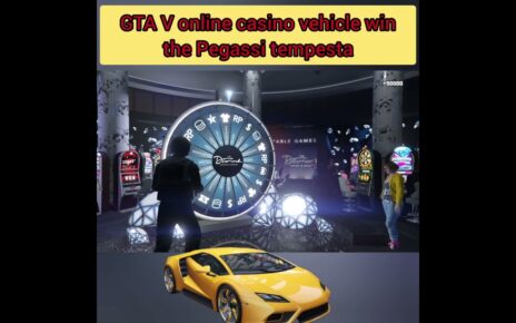 GTA 5 online casino vehicle win  the Pegassi tempesta