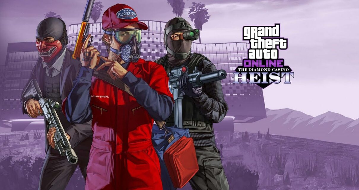 GTA  V online CASINO HEIST
