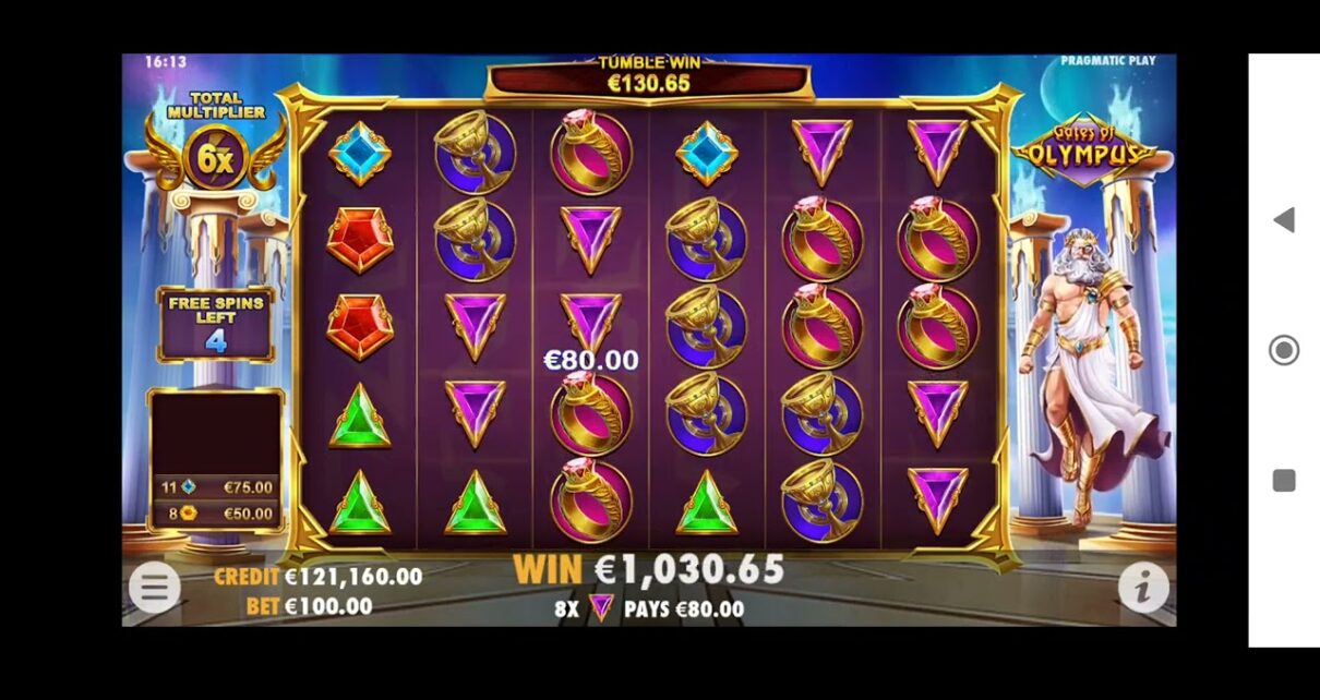 Gates of olympus online casino sensational jackpot winning(3)