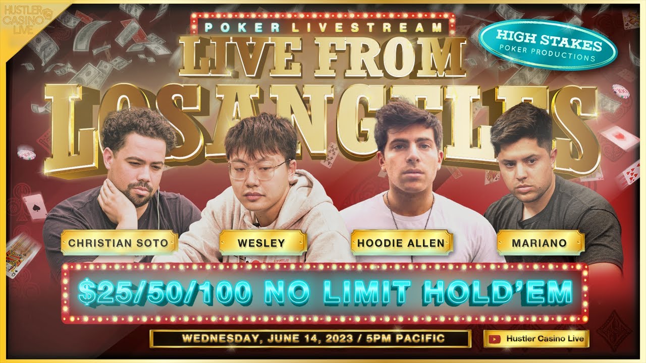 Hoodie Allen, Wesley, Mariano & Christian Soto Play $25/50/100!! Commentary by DGAF