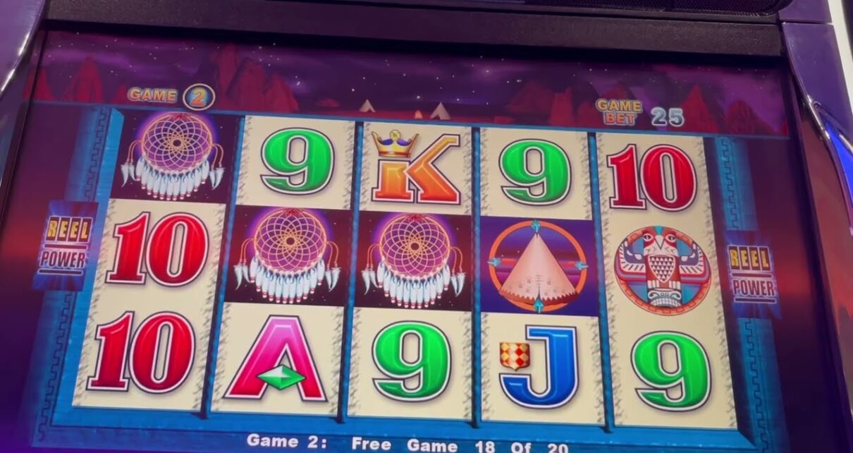 INDIAN DREAMING WINS ON MAX BET