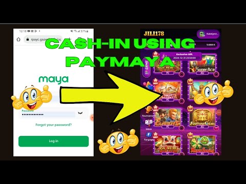 JILI178-Online Casino CASH-IN Using Paymaya/MAYA