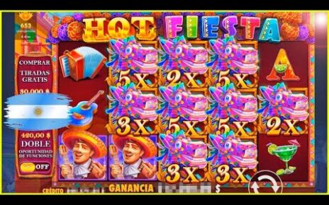 ?JUEGO MUY EXITOSO EN CASINO ONLINE ARGENTINO ?¡MEGA GANANCIA LOCA EN HOT FIESTA! Casino Argentina