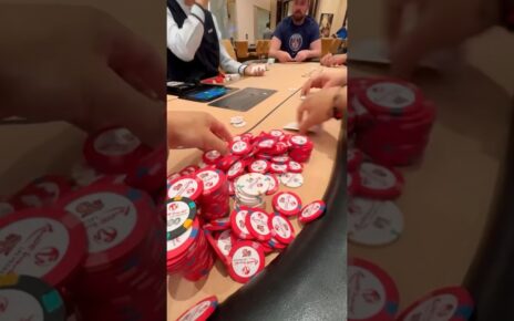 KK vs Pair and Straight Draw ? #poker #casino