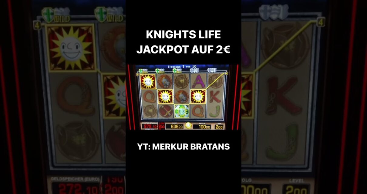 Knights Life Mega Jackpot? auf 2€ Merkur Magie Casino Spielothek Novoline Spielbank