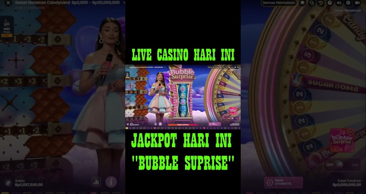 LIVE CASINO HARI INI !! SWEET BONANZA CANDYLAND #livecasino #livecasinoonlinehariini #shorts #casino