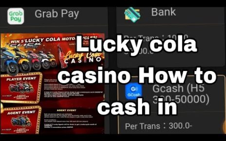 LUCKY COLA ONLINE CASINO HOW TO CASH -IN FULL TOTURIAL GUIDE