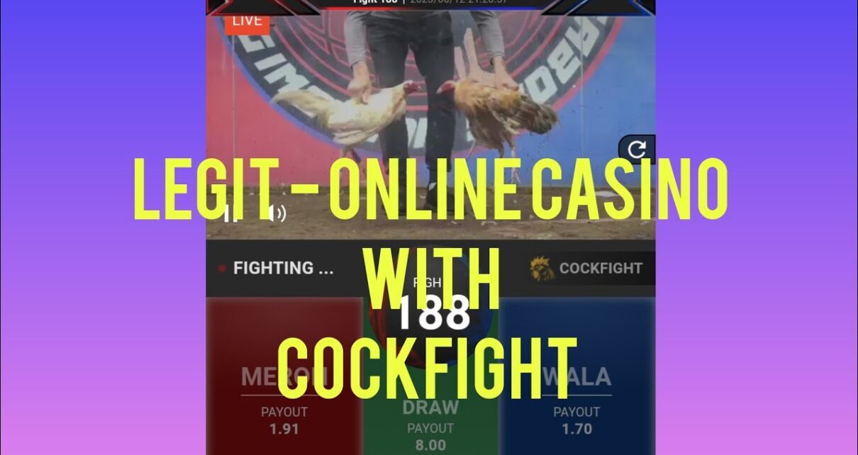 Legit Online Casino with online Sabong (cockfight) tutorial for withdrawal on below.
