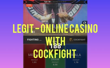 Legit Online Casino with online Sabong (cockfight) tutorial for withdrawal #Rich9Link on below.