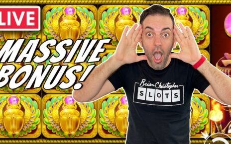 ? MASSIVE Scarab Bonus w/ Retrigger! ⫸ Chumba Casino