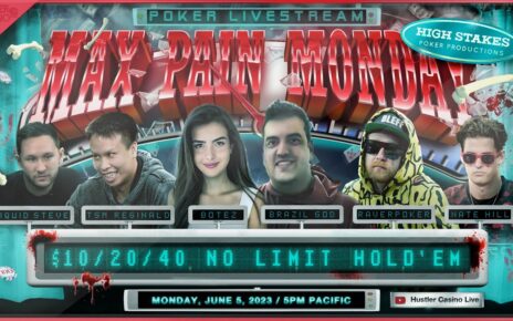 MAX hurting MONDAY!! Alexandra Botez, TSM Reginald, Liquid Steve, Nate Hill, RaverPoker, Brazil God