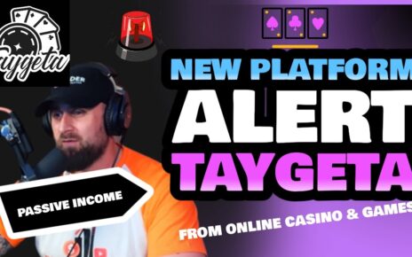 NEW PLATFORM ALERT ? TAYGETA – PASSIVE INCOME FROM ONLINE CASINO & GAMES ? ? (08/06/2023)
