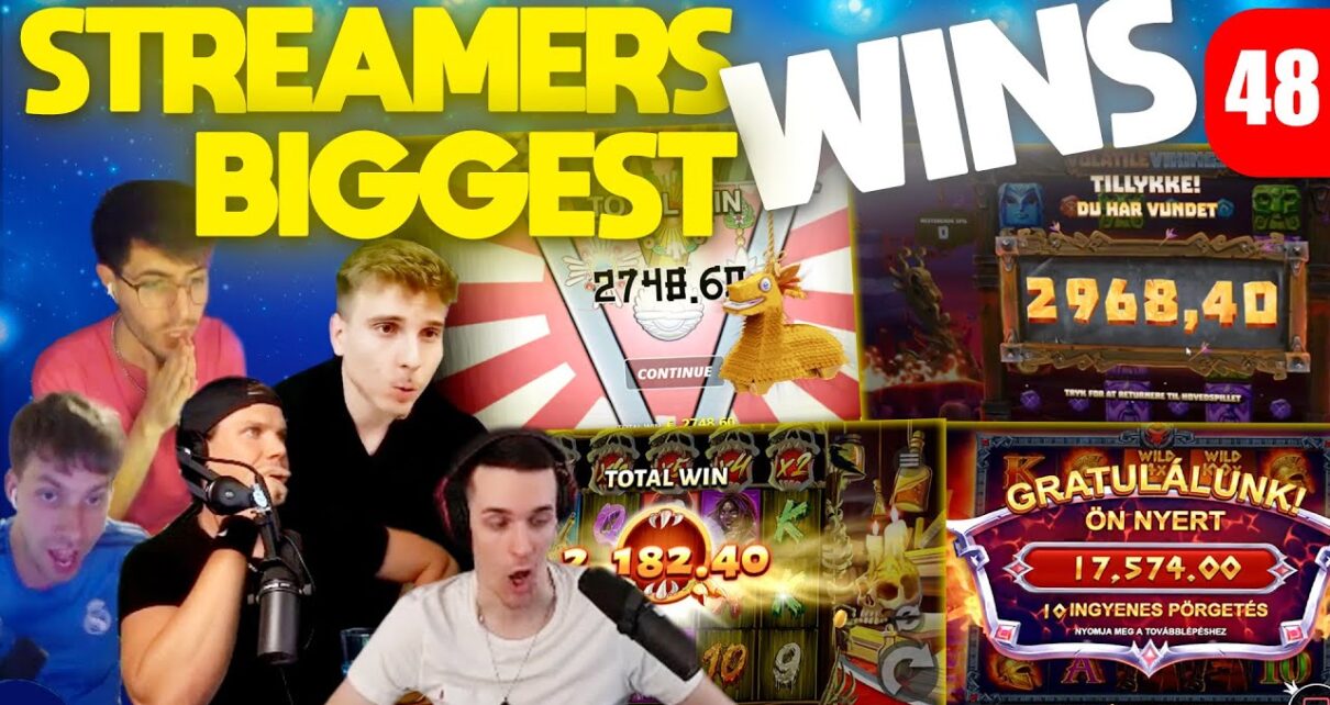 NEW TOP 5 STREAMERS BIGGEST WINS/2023