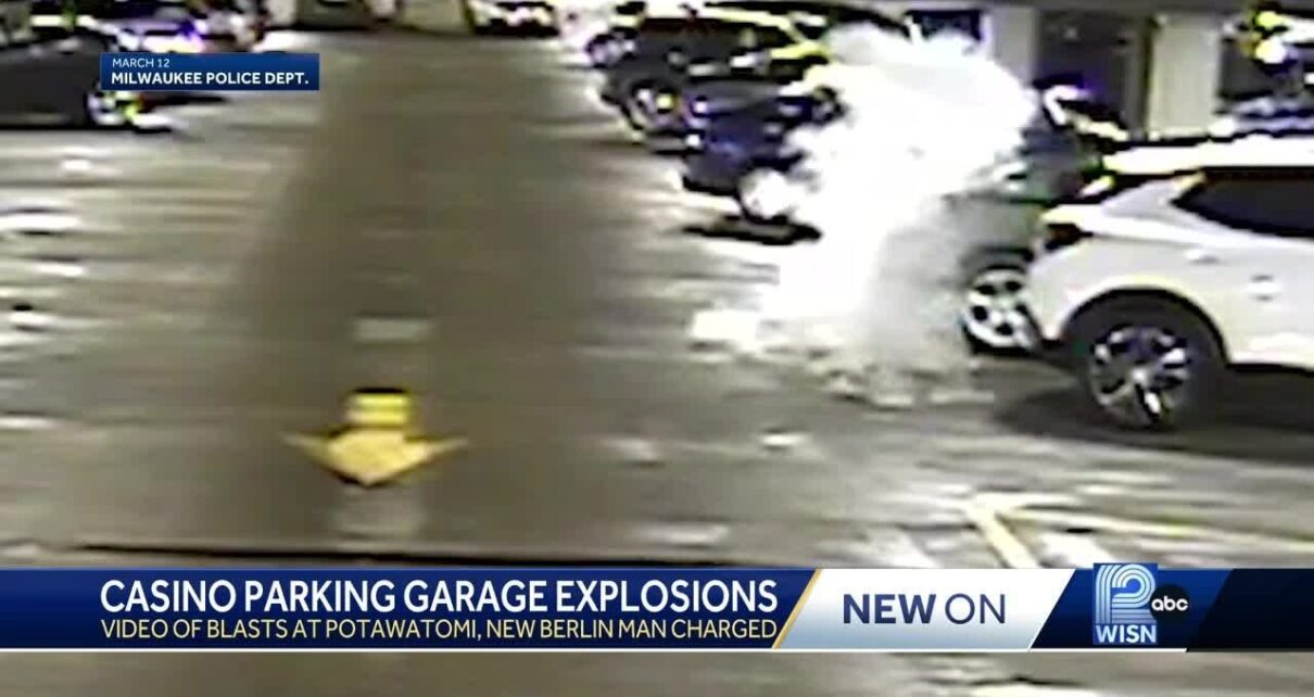 New video: Casino parking garage explosions