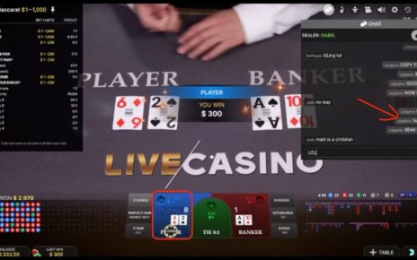 ONLINE CASINO BACCRAT HUGE WIN!!! 800 to 3100 in 25 minutes!!!