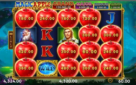 Online casino big jackpot winning magic apple