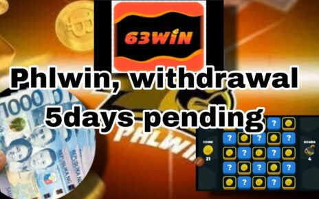 Phlwin, withdrawal 5days pending online casino games #phlwin #63win