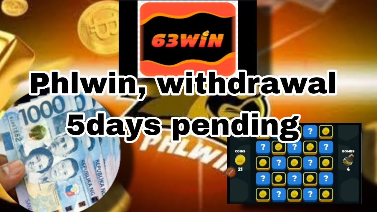 Phlwin, withdrawal 5days pending online casino games #phlwin #63win