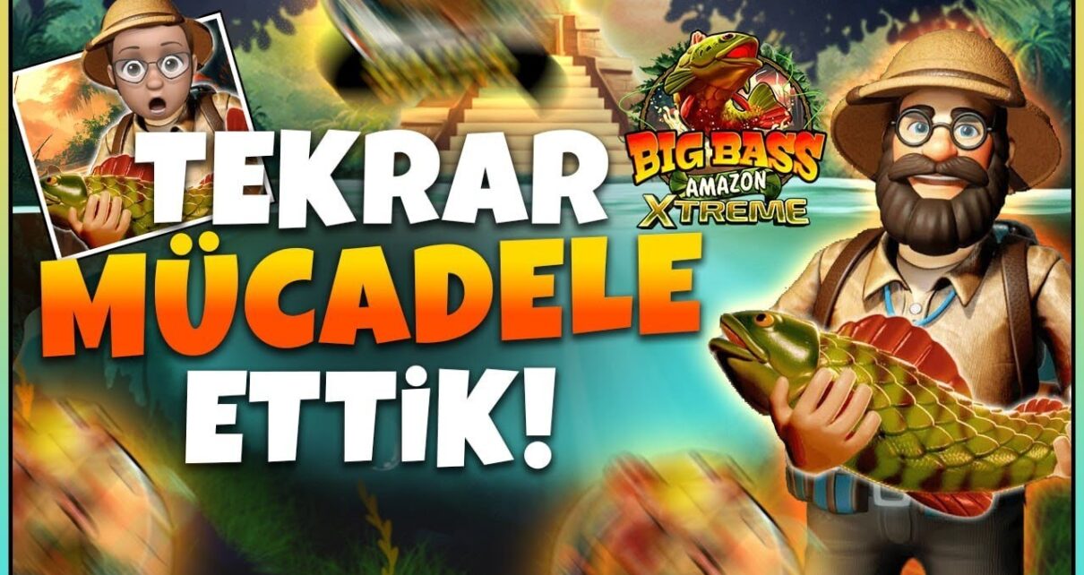SLOT OYUNLARI ?? BİG BASS AMAZON XTREME ?? ALINACAK İNTİKAM VARDI ??ı