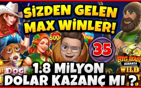 SLOT OYUNLARI ?? SİZDEN GELEN SLOT REKOR KAZANÇLAR 35 ??ı