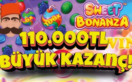 SLOT OYUNLARI ? SWEET BONANZA ? MERDİVEN TAKTİĞİ ? 100x ? REKOR KAZANÇ #slotoyunları #casino #slot