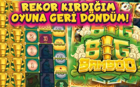 SLOT OYUNLARI | force GAMING | ⚡ BIG BAMBOO ⚡ REKOR KIRDIĞIM OYUNA GERİ DÖNDÜM ! #casino #slotoyunlar