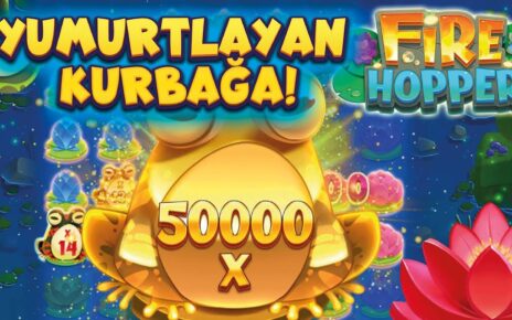 SLOT OYUNLARI | force GAMING ⚡ FIRE HOPPER ⚡ ALTIN YUMURTLAYAN KURBAĞA #casino #slot #slotoyunları