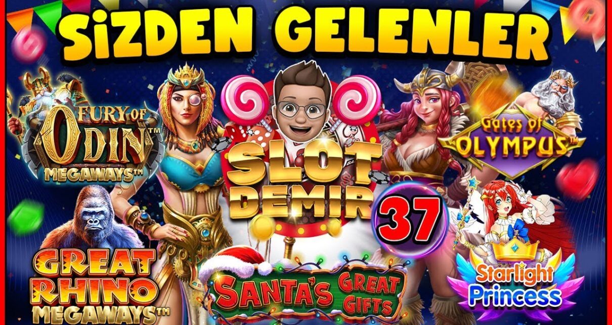 SLOT SİZDEN GELENLER ??SLOT OYUNLARI REKOR KAZANÇLAR 37??ı