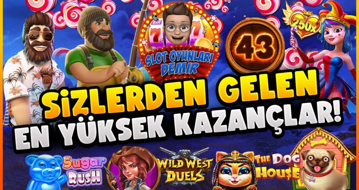 SLOT SİZDEN GELENLER ⚡⚡SLOT OYUNLARI REKOR KAZANÇLAR 43⚡⚡ #slot #slotoyunları #casino