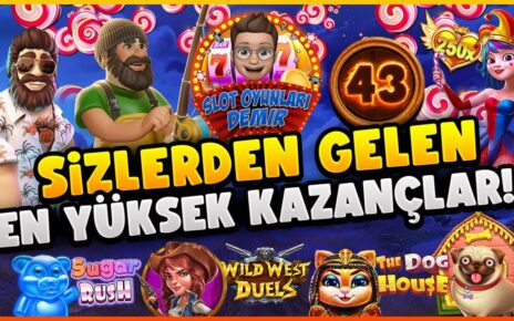 SLOT SİZDEN GELENLER ⚡⚡SLOT OYUNLARI REKOR KAZANÇLAR 43⚡⚡ #slot #slotoyunları #casino