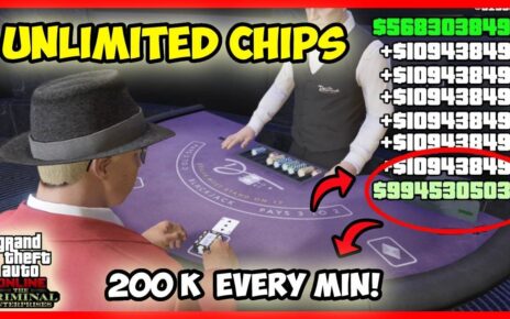 *SOLO* UNLIMITED CASINO CHIPS GLITCH!!! 200K EVERY 2 MINUTES!!! – GTA 5 ONLINE CHIPS (XBOX/PS/PC)